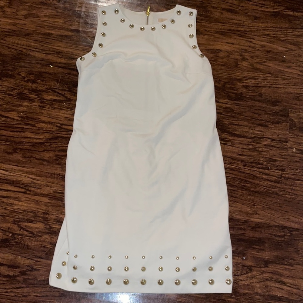 Michael Kors Cream straight dress